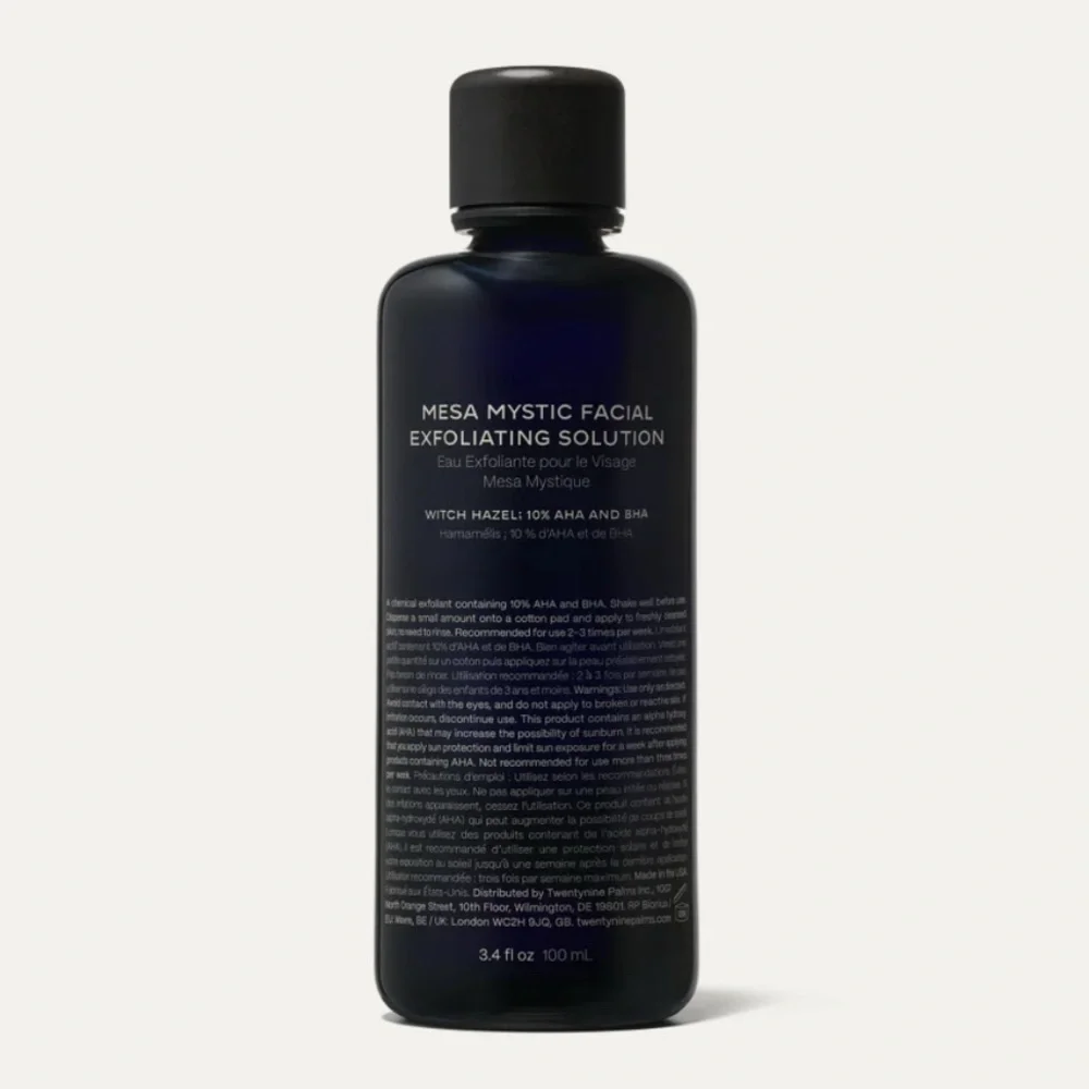 NIB-Twentynine‎ Palms Mesa Mystic Facial Exfoliating Solution